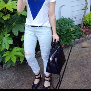 Milly soft leather satchel bag